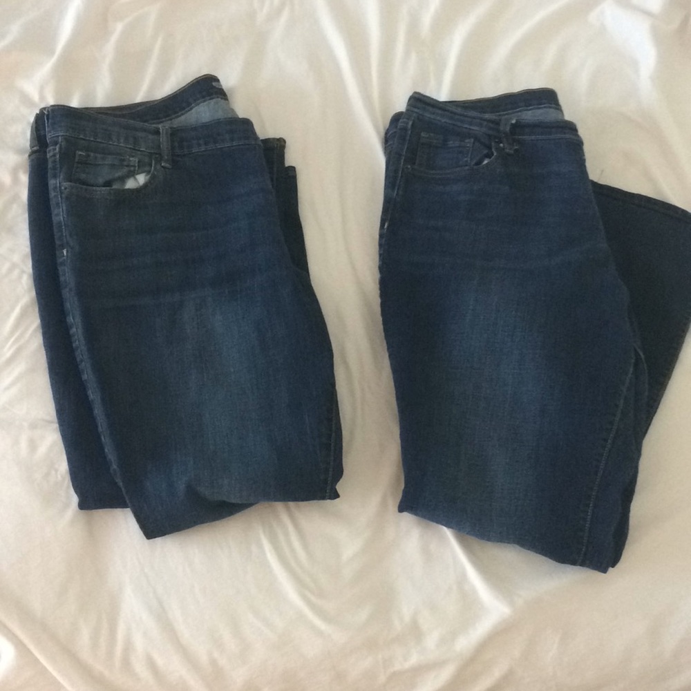 2 Pairs - Old Navy Jeans - 18 R